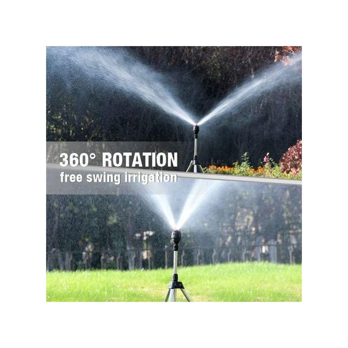 🛠️ 360° Garden Watering System Tripod Sprinkler