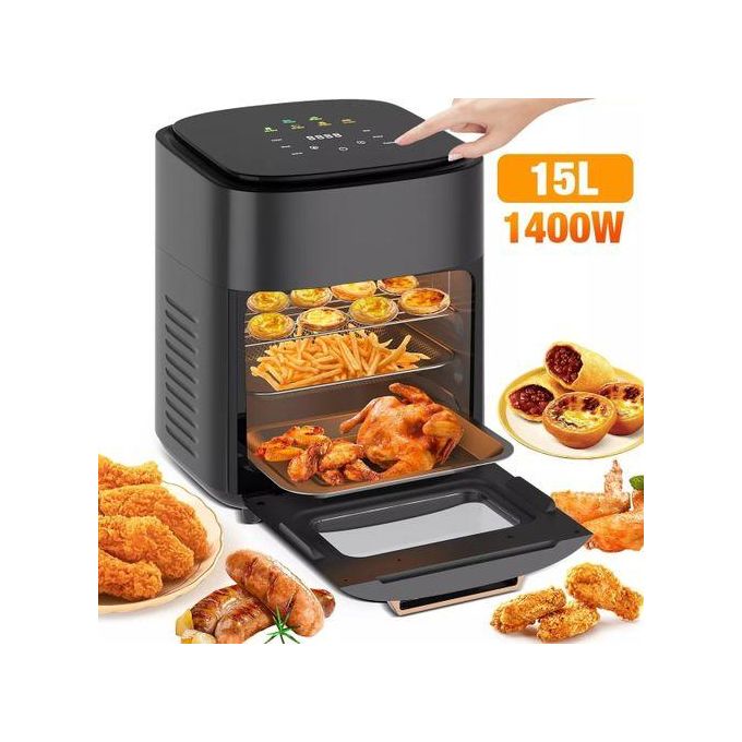 π₯ Premium 15L Smart Electric Air Fryer β 1400W | All-in-One Family Cooking Solution