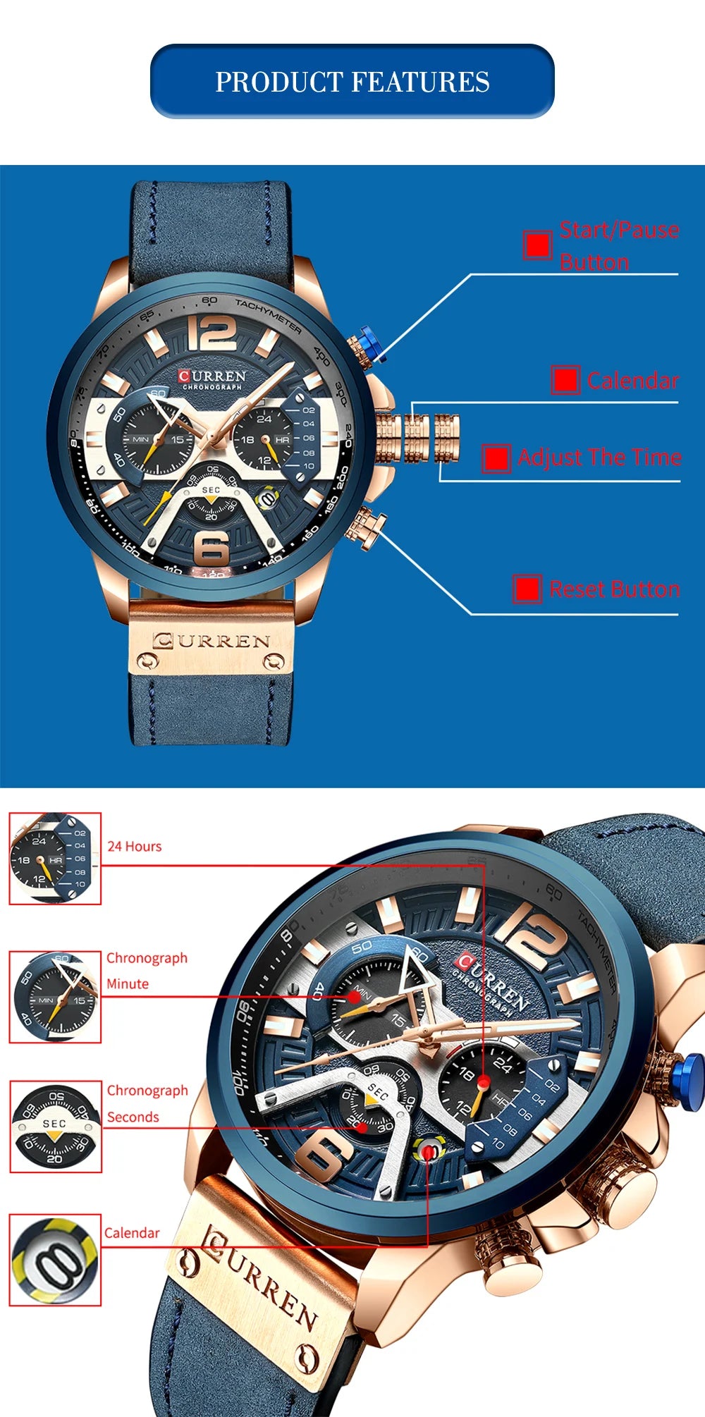 Relogio Masculino Men's Watch