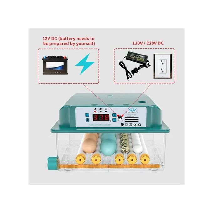 π£ Intelligent Constant Temperature Egg Incubator β 16 Eggs