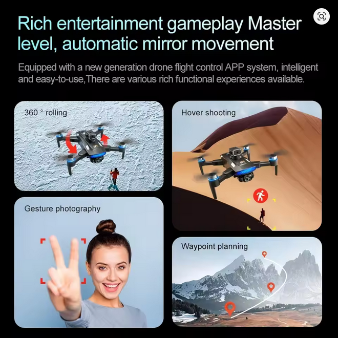 π M6 Drone 8K Ultra HD 5G WIFI Camera β Elite Aerial Power at Your Fingertips