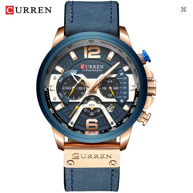 π Curren 8329 Chronograph Wristwatch β Where Style Meets Precision