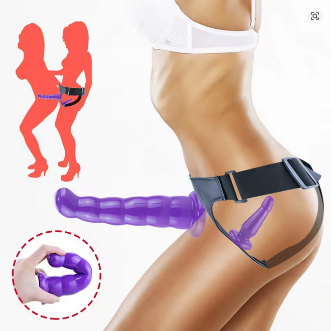π Dual-Action Strap-On Harness β Unleash Double the Pleasure!
