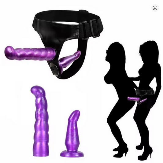 π Dual-Action Strap-On Harness β Unleash Double the Pleasure!