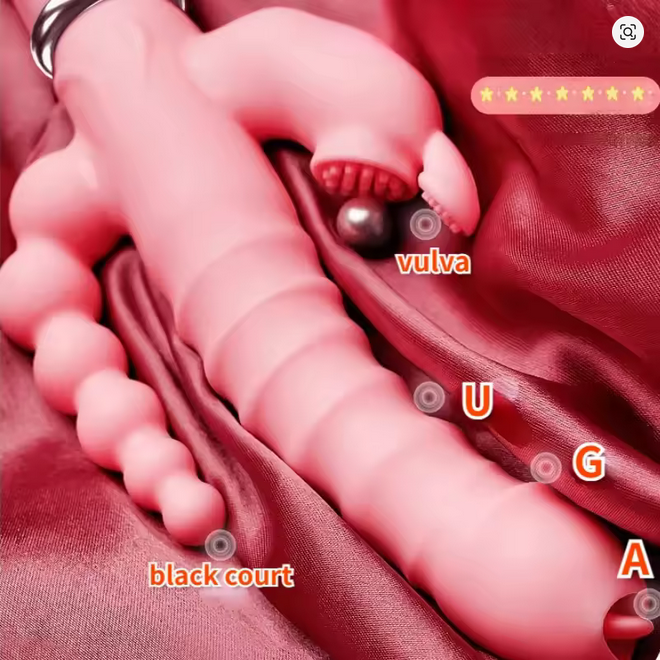 šø Ultimate Pleasure⢠3-in-1 Dual Stimulation Vibrator