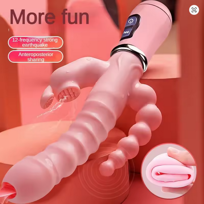 šø Ultimate Pleasure⢠3-in-1 Dual Stimulation Vibrator