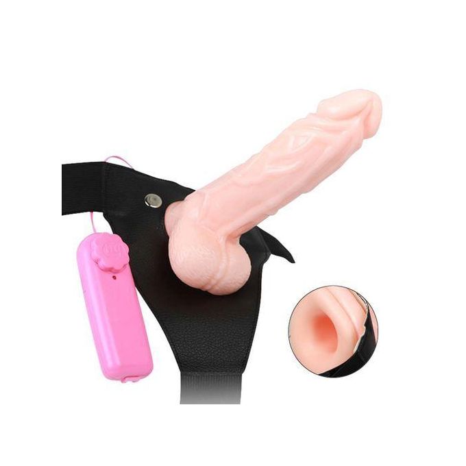 🔥 7-Inch Strap-On Vibrating Dildo – Power, Pleasure, and Control