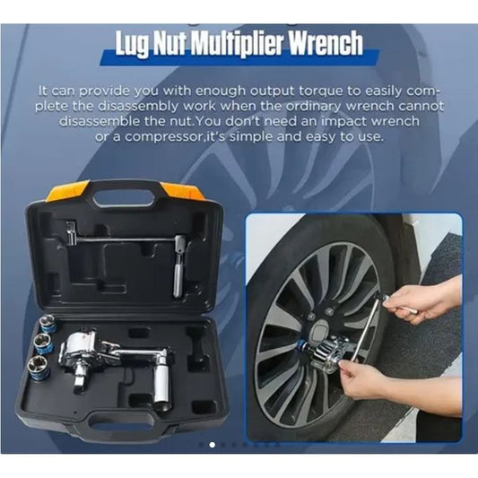 π§ Lug Nut Multiplier Wrench β Heavy-Duty Torque Power at Your Fingertips!