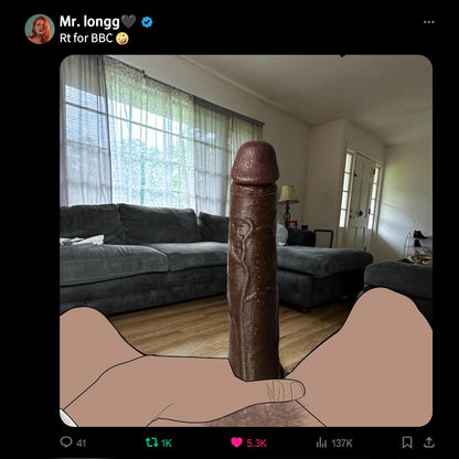 🔥 12-Inch Supreme Silicone Dildo – XL Edition 🔥
