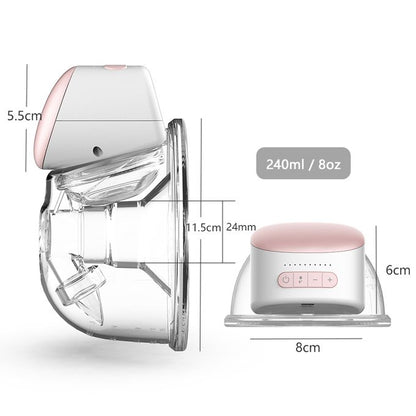 BB-P1 Wearable Electric Breast Pump | Hands-Free | Quiet | Portable | 240ml | 24mm Flange