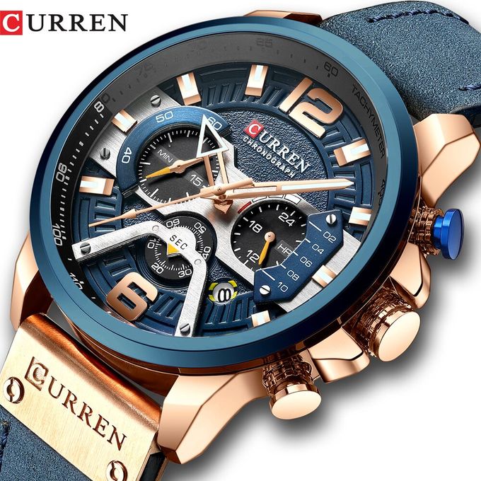 🕒 Curren 8329 Chronograph Wristwatch – Where Style Meets Precision
