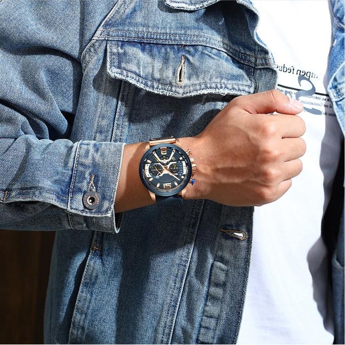🕒 Curren 8329 Chronograph Wristwatch – Where Style Meets Precision