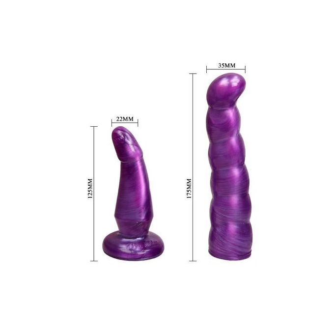 💜 Dual-Action Strap-On Harness – Unleash Double the Pleasure!