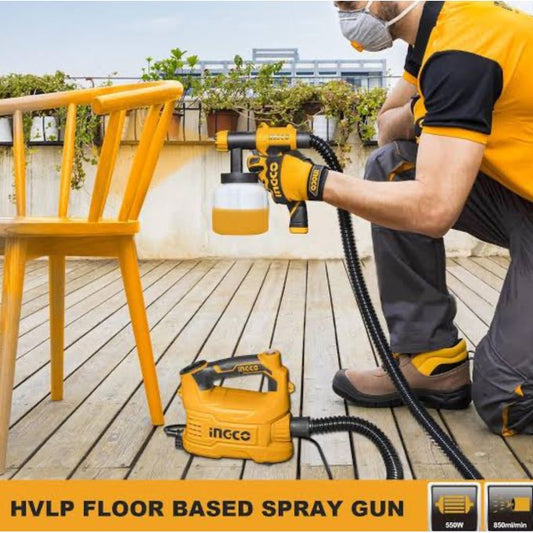 π― INGCO Electric HVLP Floor-Based Spray Gun - 800ml | High-Performance Precision Painting System