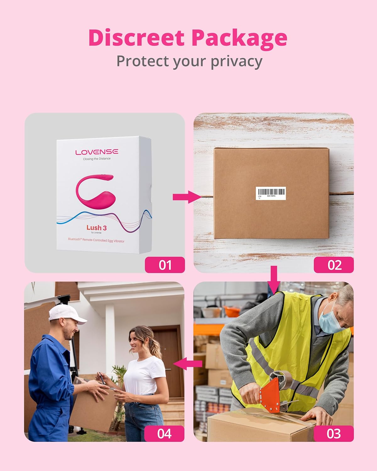 ✅ Lovense Lush 3 – Elite Bluetooth Remote-Controlled Vibrator