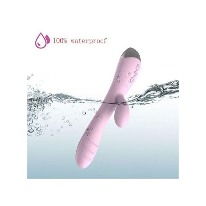 🌸 Rechargeable Bunny Dildo Vibrator | Dual Stimulation Dildo with 10 Vibration Modes | G-Spot + Clitoral Stimulator | Quiet & Waterproof | Adult Toy for Her