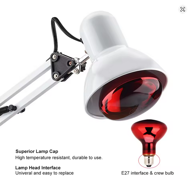 🔥 Infrared Massage Heating Therapy Lamp – Professional Grade Pain Relief