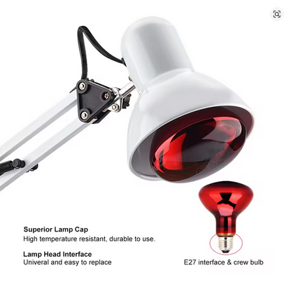 🔥 Infrared Massage Heating Therapy Lamp – Professional Grade Pain Relief