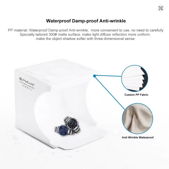 📷 Professional Photo Light Box for Product Photography | 6 Colored Backdrops Included | Portable LED Light Tent